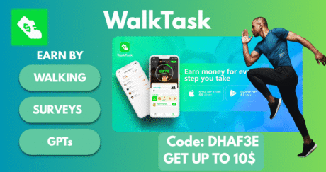 WalkTask Review 2025: Earn by Walking, Watching & Playing – Legit or Scam?
