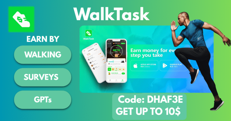 WalkTask Review 2025: Earn by Walking, Watching & Playing – Legit or Scam?