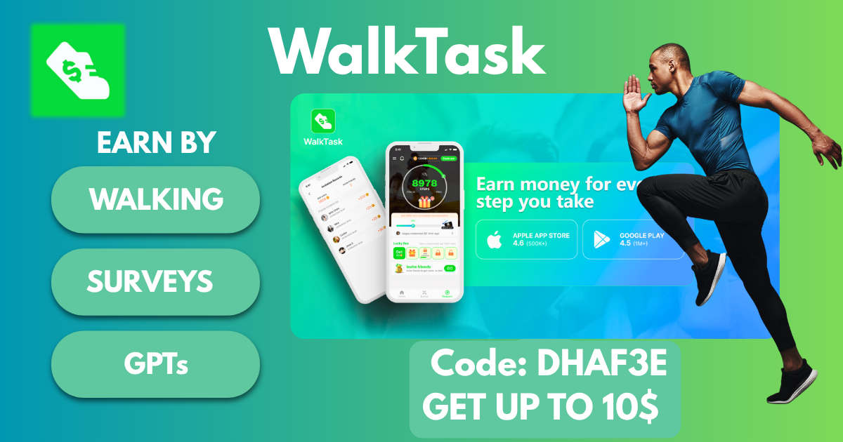 You are currently viewing WalkTask Review 2025: Earn by Walking, Watching & Playing – Legit or Scam?